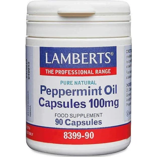 Lamberts Huile de Menthe Poivrée 100mg 90 gélules