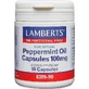 Lamberts Huile de Menthe Poivrée 100mg 90 gélules