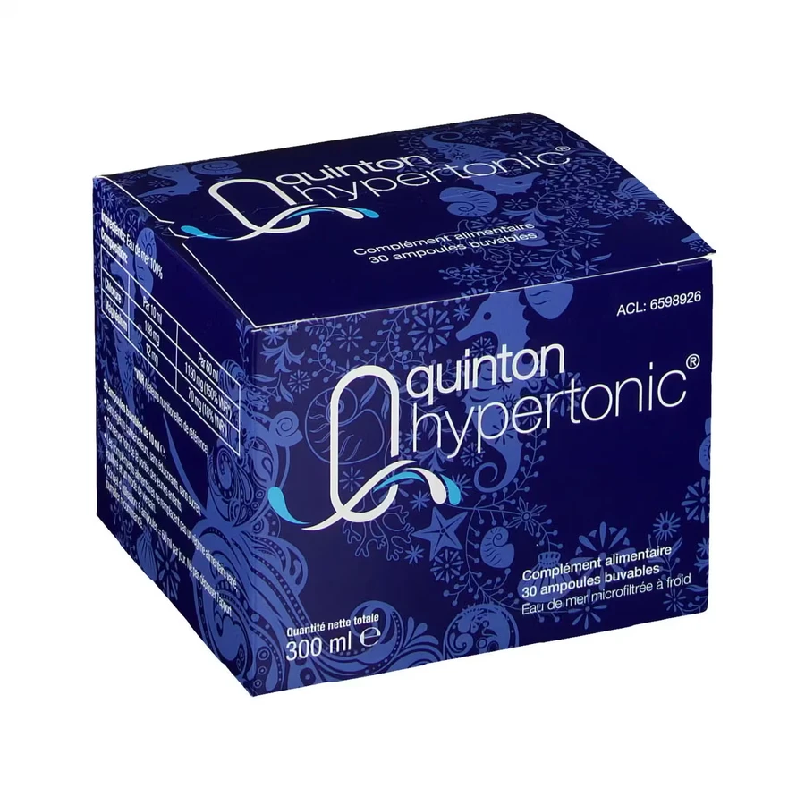 AM Health Quinton Hypertonic Voedingssupplement Speciaal 30 x 10ml