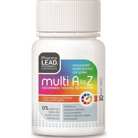 Pharmalead Multi A bis Z Multivitamin für Energie, Immunsystem & Haarstärkung 30 x 1 Kapsel