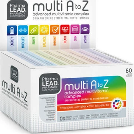 Pharmalead Multi A bis Z Multivitamin für Energie, Immunsystem & Haarstärkung 30 x 1 Kapsel
