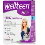 Vitabiotics Wellteen Her Multivitamin for Energy & Immune System Boost 30 Comprimidos