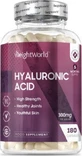 WeightWorld Hyaluronic Acid 600mg Joint &amp; Bone Health Supplement 120 caps