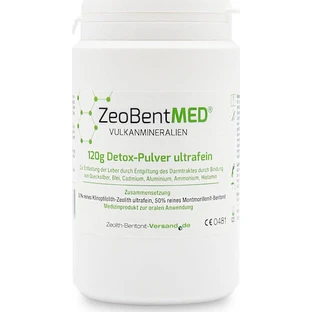 Zeolita-Bentonita-Versand Zeobent Med 120gr