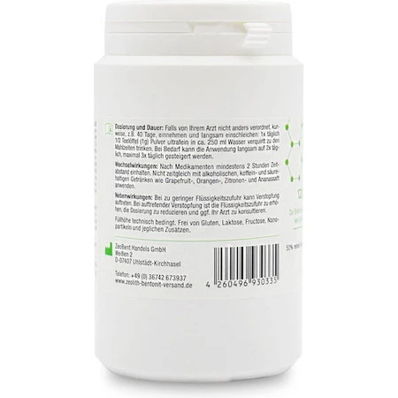 Zeolita-Bentonita-Versand Zeobent Med 120gr