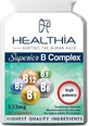 Healthia Superior B Vitamin Complex for Energy, Immune & Nervous System Strengthening 533mg Vitamins 60 caps