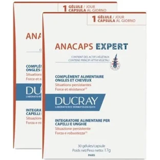 Ducray Anacaps Expert Spezial Nahrungsergänzungsmittel 2 x 15 Kapseln