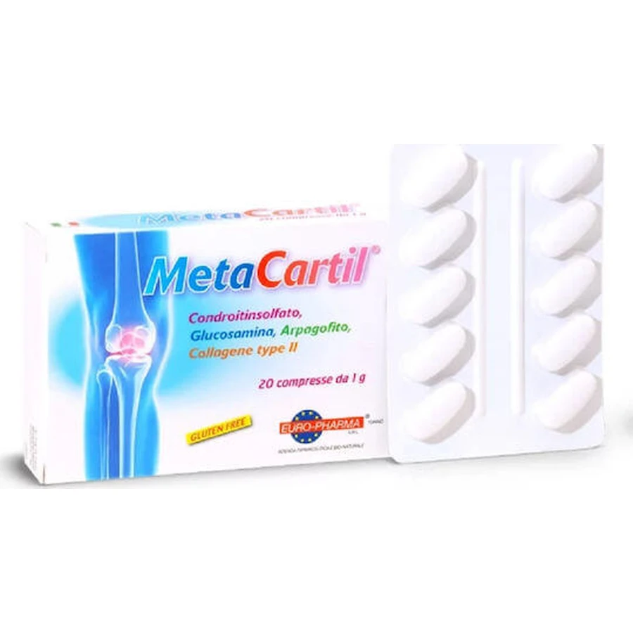 Bionat MetaCartil Supliment pentru Sănătatea Articulațiilor & Oaselor 20 file