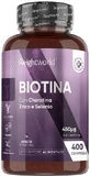 WeightWorld Biotin-Komplex (mit Keratin, Zink, Selen) 400 Tabletten