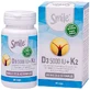 AM Health Smile Vitamine D3 5000iu + K2 Vitamine voor Versterking Immuunsysteem & Eiergezondheid 5000iu 60 caps