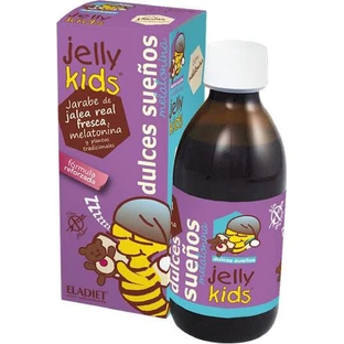 Eladiet Jelly Kids Sweet Dreams Multivitamine voor Energie, Versterking van het Immuunsysteem & het Zenuwstelsel 150ml
