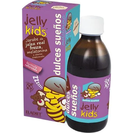 Eladiet Jelly Kids Sweet Dreams Multivitamine voor Energie, Versterking van het Immuunsysteem & het Zenuwstelsel 150ml