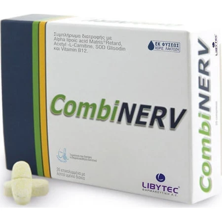 Libytec Combinerv Acid Alfa Lipoic Supliment Alimentar Special 20 capace