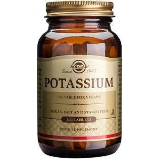 Solgar Kalium 99mg 100 tabletten