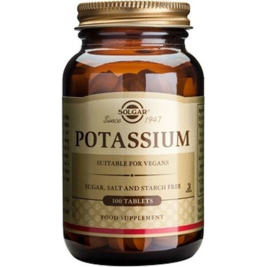 Solgar Kalium 99mg 100 tabletten