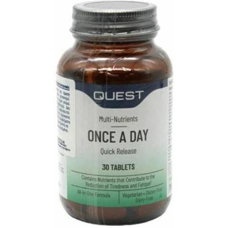 Quest Multinutrients Once A Day Quick Release Multivitamin zur Unterstützung des Immunsystems 30 Tabletten