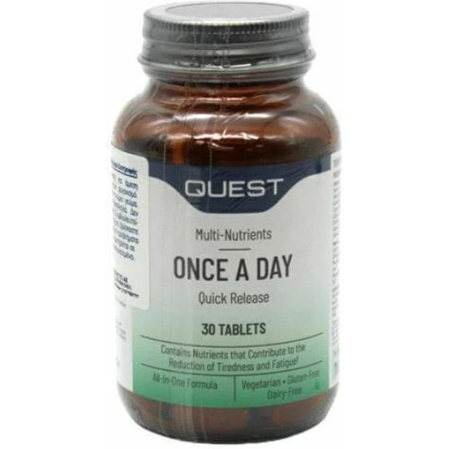 Quest Multinutrients Once A Day Quick Release Multivitamin zur Unterstützung des Immunsystems 30 Tabletten