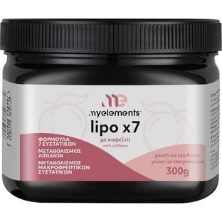 My Elements Lipo x7 Supplément de perte de poids 300gr Ice Tea Peach
