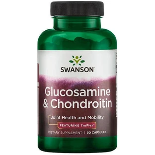 Swanson Glucosamine & Chondroitin Suplemento para la salud ósea y articular 90 cáps.