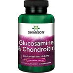 Swanson Glucosamine & Chondroitin Suplemento para la salud ósea y articular 90 cáps.