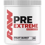 Raw PRE Extreme Supplément de pré-entraînement 360gr Fruit Burst