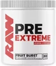 Raw PRE Extreme Supplément de pré-entraînement 360gr Fruit Burst