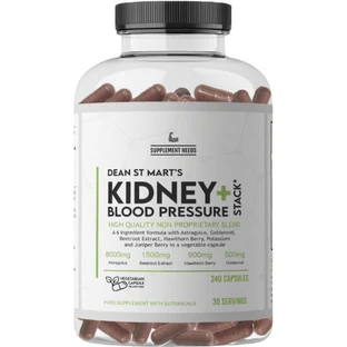 Supplement Needs Kidney+ Blood Pressure Supplement Special Dietary Supplement Kidney+ Blood Pressure Stack Special 240 veget capsules