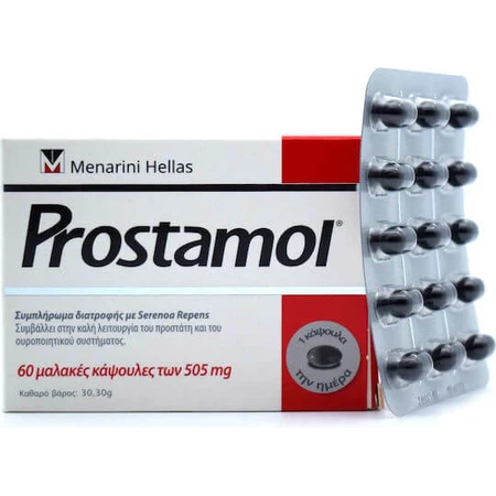 Menarini Prostamol Complemento Alimenticio Especial 60 cápsulas blandas