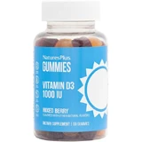 Nature's Plus Gummies Vitamine D3 voor immuunondersteuning & ei-gezondheid 1000iu Gemengde bessen 60 x 1 jelly 60 x 1 jellymies