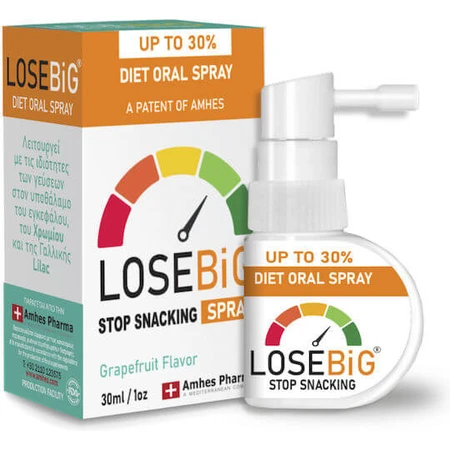 Amhes Losebig Slimming Supplement Spray 30ml Grapefruit
