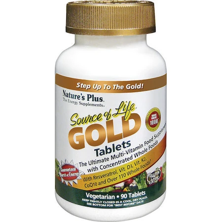 Nature's Plus Multivitamin for Energy & Immune System Strengthening 90 Comprimés