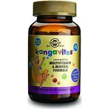Solgar Kangavites Complete Multivitamin & Mineral Formula Multivitamin for Energy, Immune System Strengthening & Egg Health Bouncin' Berry - Zburdalnicul Berry 60 chewable tablets