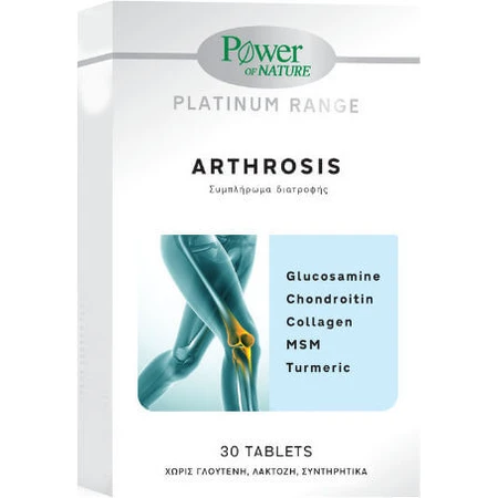 Power Of Nature Platinum Range Arthrose Joint & Bone Health Supplement 30 Tabs