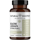 Natural Doctor B12 Active & Alpha Alpha Vitamin for Nervous System Health 120 veget capsules