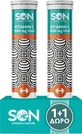Science of Nature Vitamin C Vivid Vivid Vitamin for Immune Support, Skin & Antioxidant Action 1000mg Lemon 2 x 20 effervescent tablets