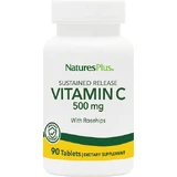 Nature's Plus Vitamin C for Immune Support, Skin & Antioxidant Action 500mg 90 Tablets