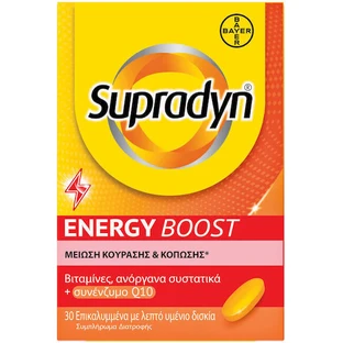 Supradyn Energy Boost Multivitamine voor energie 30 tabletten