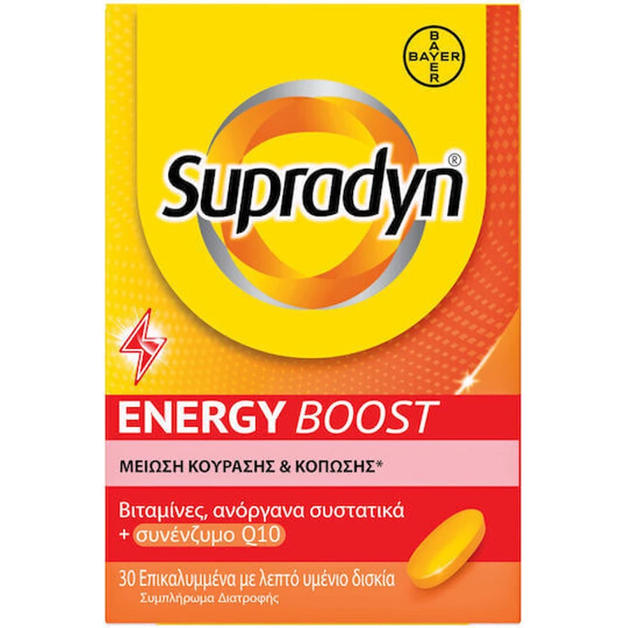 Supradyn Energy Boost Multivitamine voor energie 30 tabletten