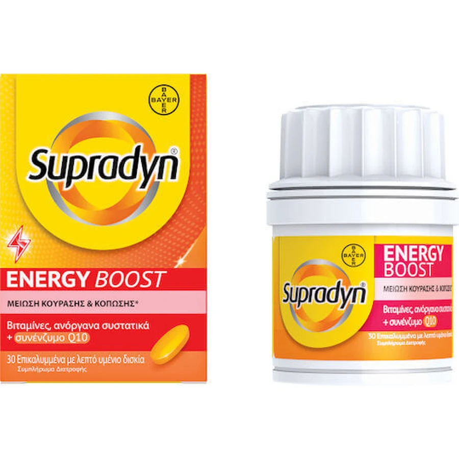 Supradyn Energy Boost Multivitamine voor energie 30 tabletten