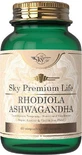 Sky Premium Life Rhodiola Ashwagandha 60 caps