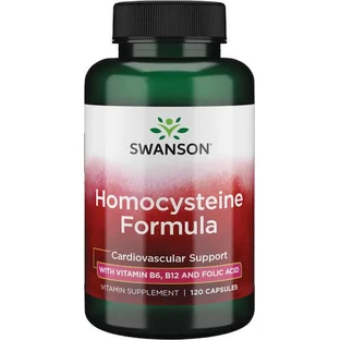 Swanson Homocysteine Formula Supplément Alimentaire Spécial Spécial 120 gélules