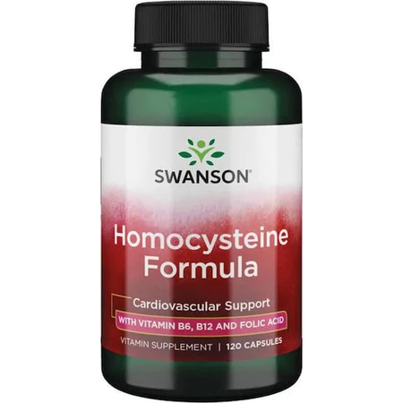 Swanson Homocysteine Formula Supplément Alimentaire Spécial Spécial 120 gélules