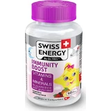 Swiss Energy Immunity Boost Vitamine & Mineralien Multivitamin zur Stärkung des Immunsystems 60 Geleebonbons