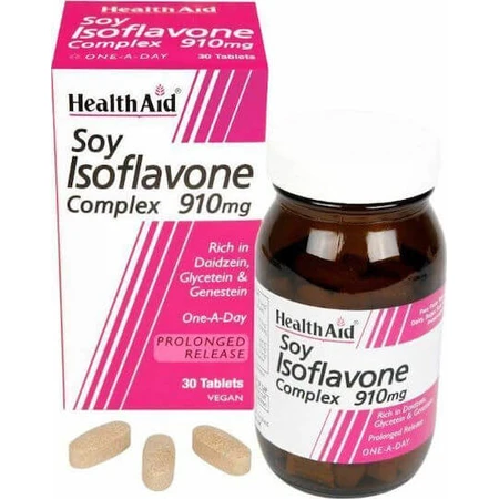 Health Aid Soja-isoflavonencomplex menopauzesupplement 30 tabletten