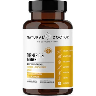 Natural Doctor Turmeric & Ginger 60 caps