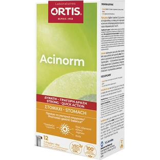 Ortis Acinorm Gel Sticks Food Supplement Special 12 x 1gr