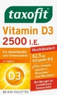 Taxofit Vitamin D3 Vitamin for Immune Support &amp; Egg Health 50 Tablets