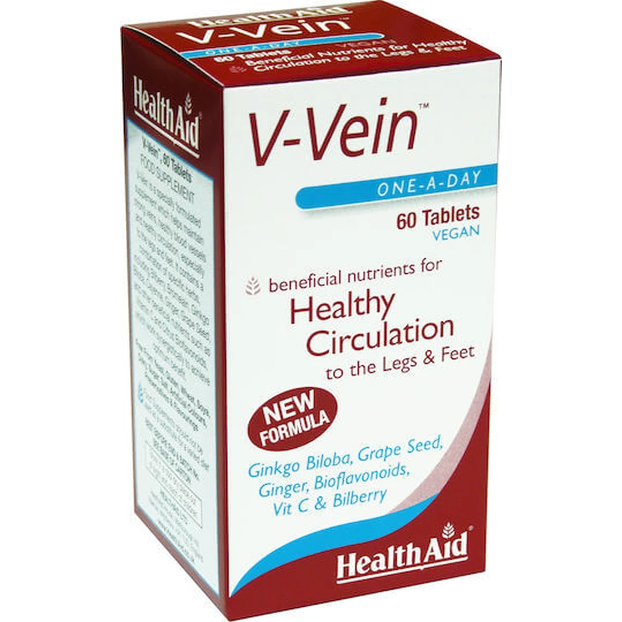 Health Aid V-Vein Speciaal Voedingssupplement 60 tabs