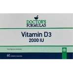 Doctor's Formulas Vitamin D3 Vitamin für Immunsystem Unterstützung & Ei Gesundheit 2000iu 60 caps