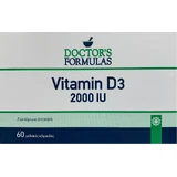 Doctor's Formulas Vitamine D3 voor immuunsysteem en eiergezondheid 2000iu 60 capsules